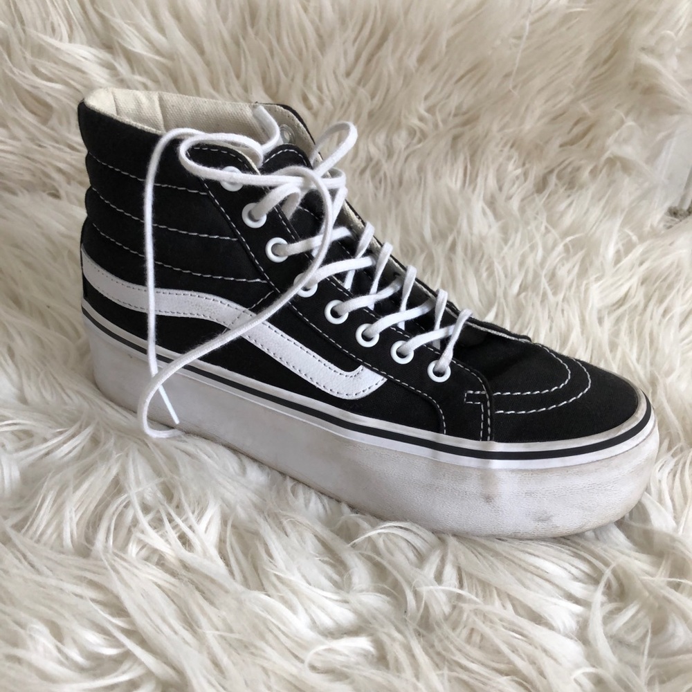 Vans Platform Hi Tops Size 6.5